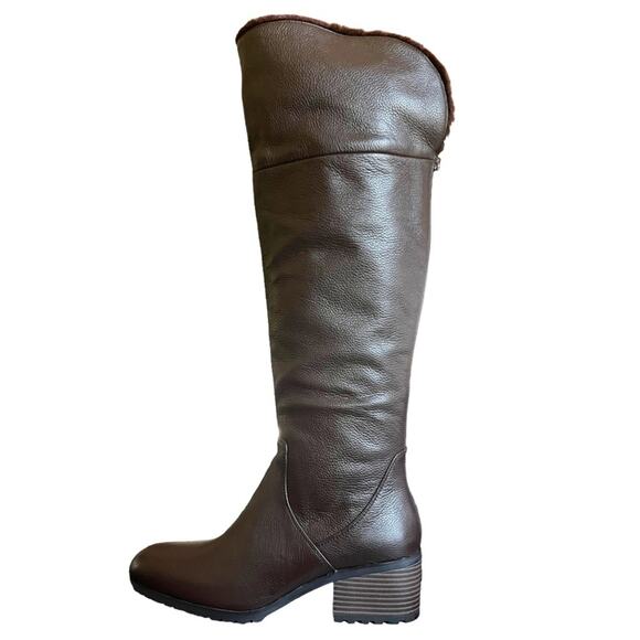 NWT! H by Halston Donna Tall Brown Knee High Boots - Picture 1 of 6